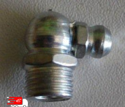 Пресс-масленка угловая Д10*1*90 Н3 DIN 71412